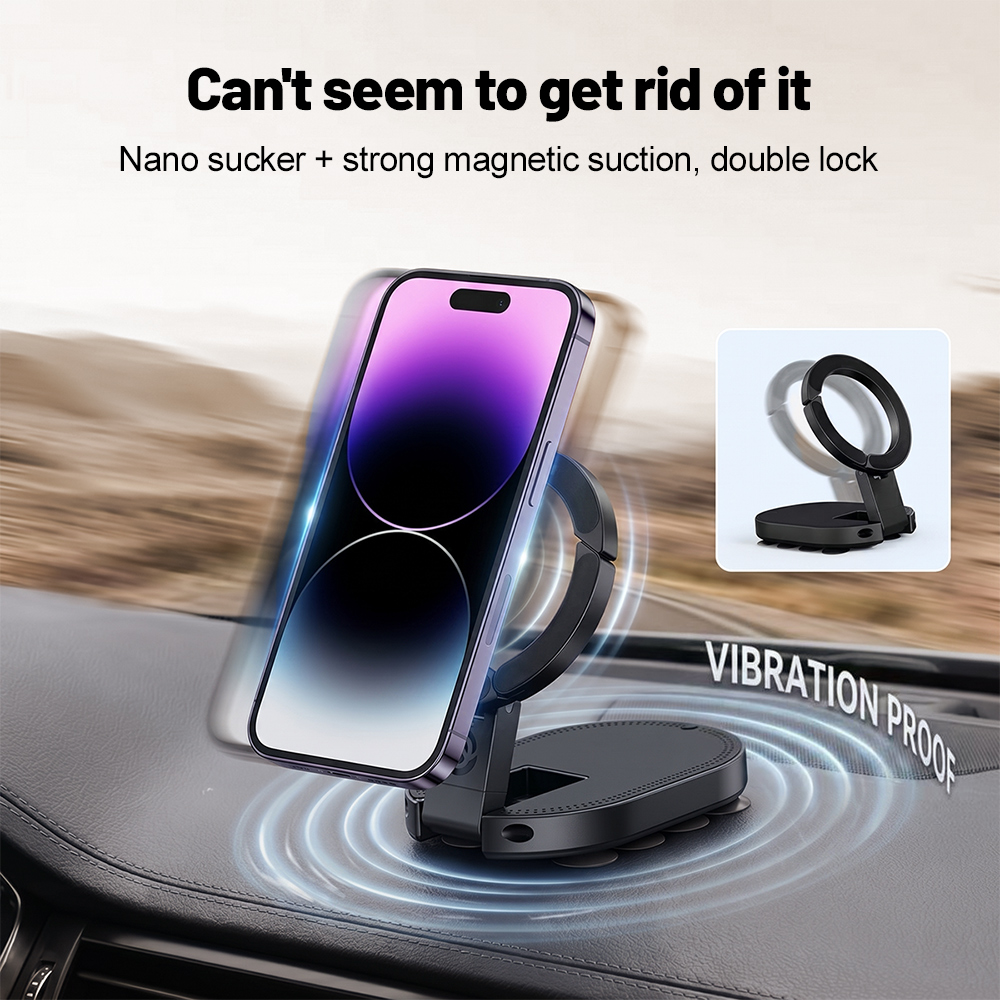 Mobile Electronics Gadgets - 360 ° Obrotowy uchwyt magnetyczny na