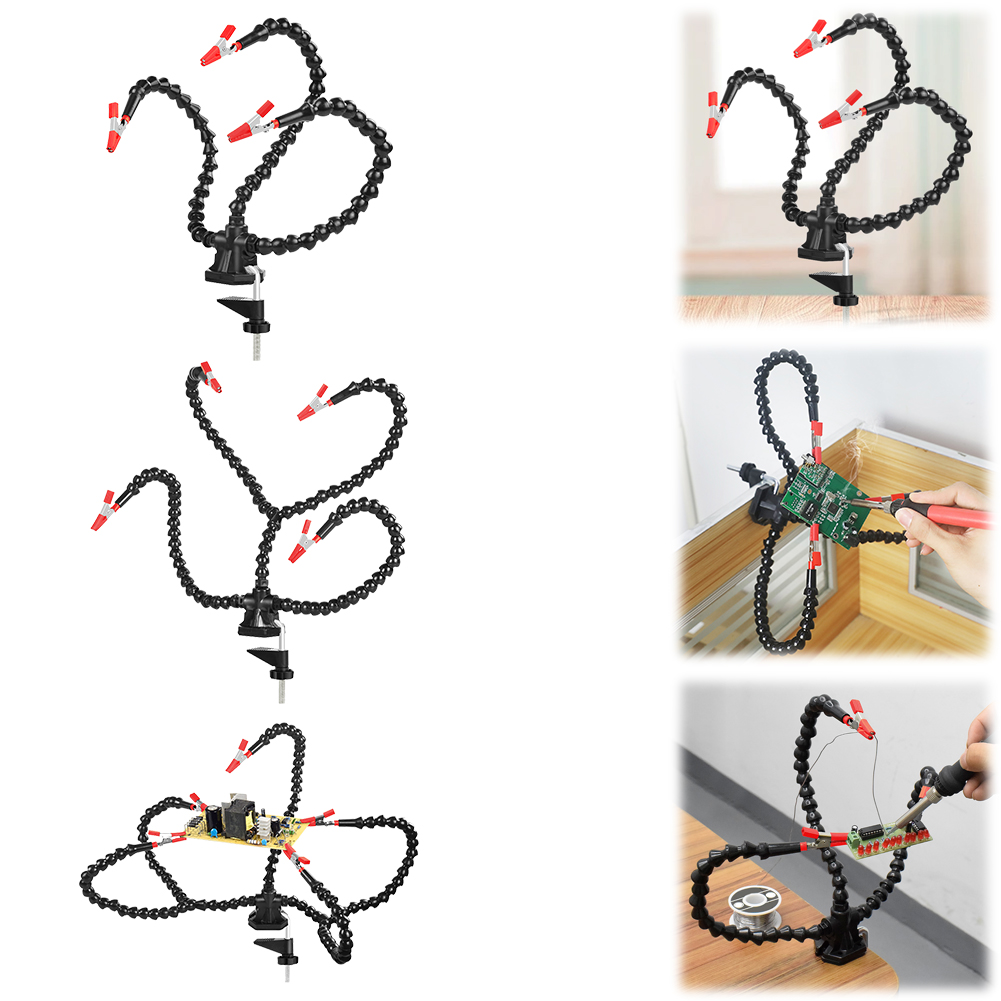 Electronics Stuff - Zacisk na biurko lutowanie narzędzie trzecia