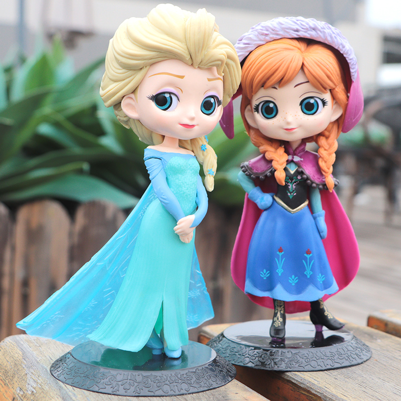 Elsa Gadget - Figurki księżniczek Q Elsy i Anny,