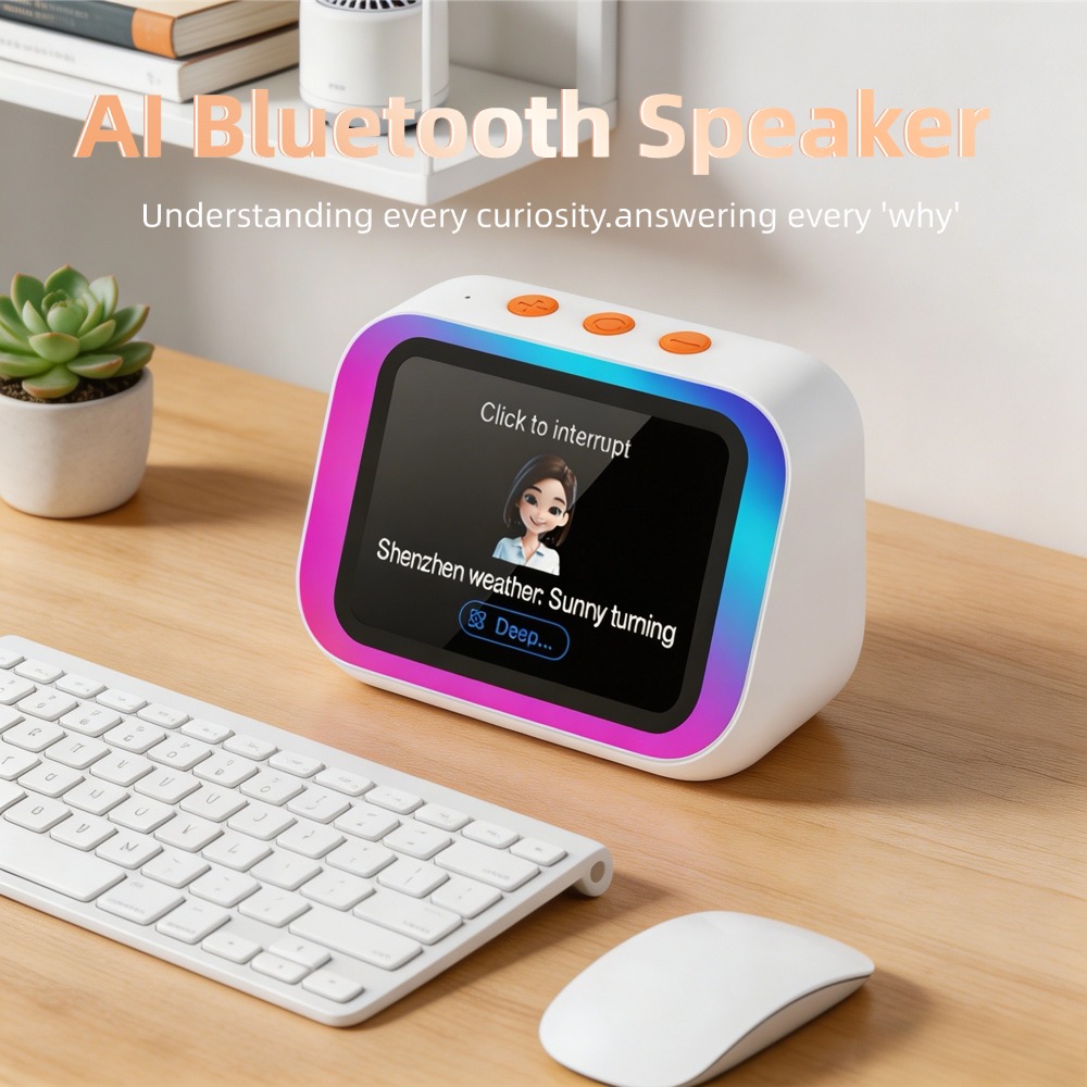Portable Translator Device - Głośnik Bluetooth AI 5.4, asystent głosowy