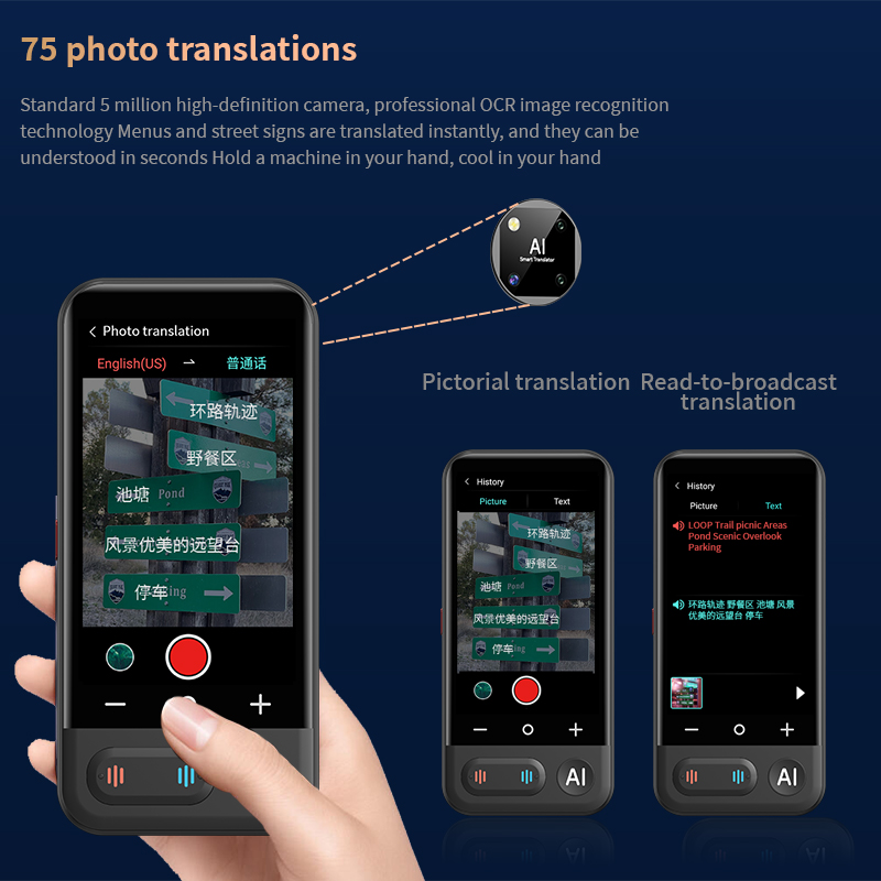 Z16 – inteligentny tłumacz AI, – Portable Translator Device recenzja i cena