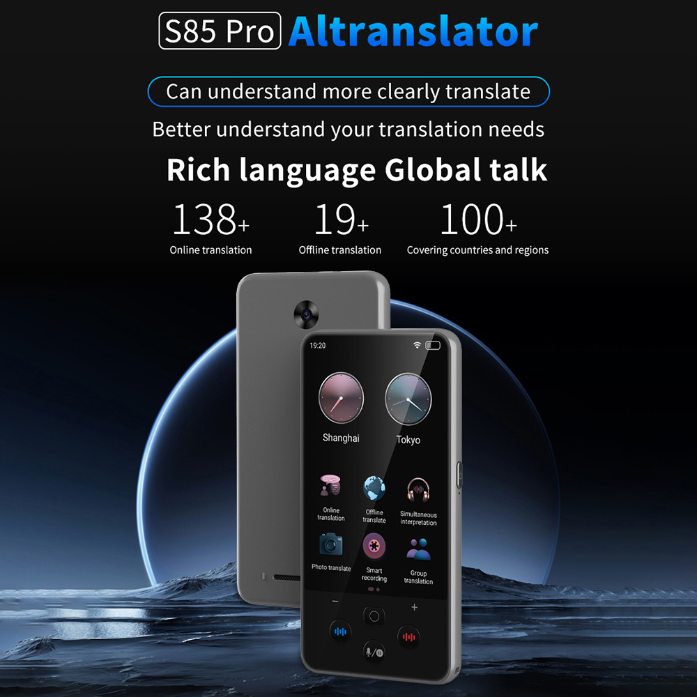 S85 pro urządzenie tłumaczące  – Portable Translator Device recenzja i cena