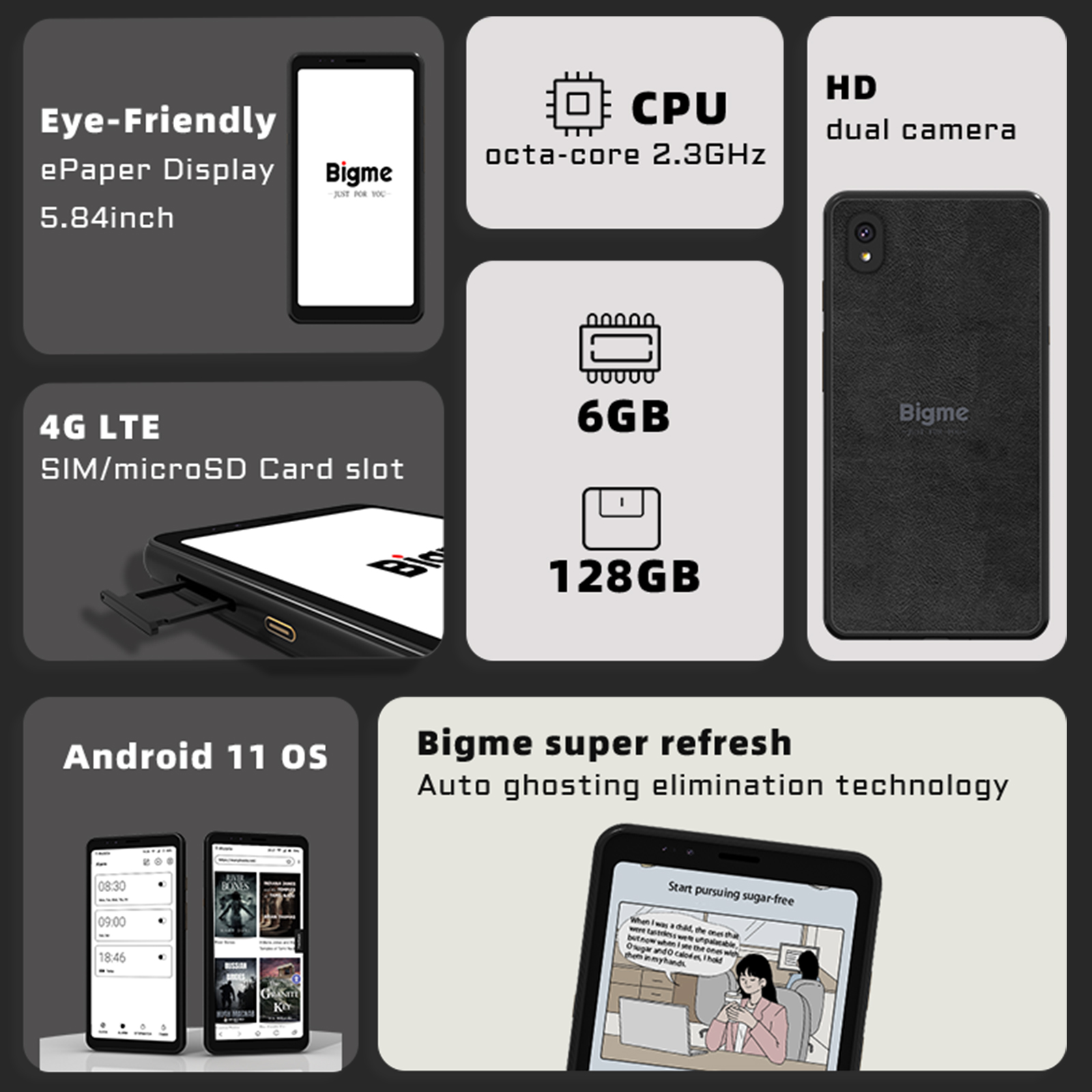 Czytnik e-booków BIGME Hibreak – E-Ink Tablet Reader recenzja i cena