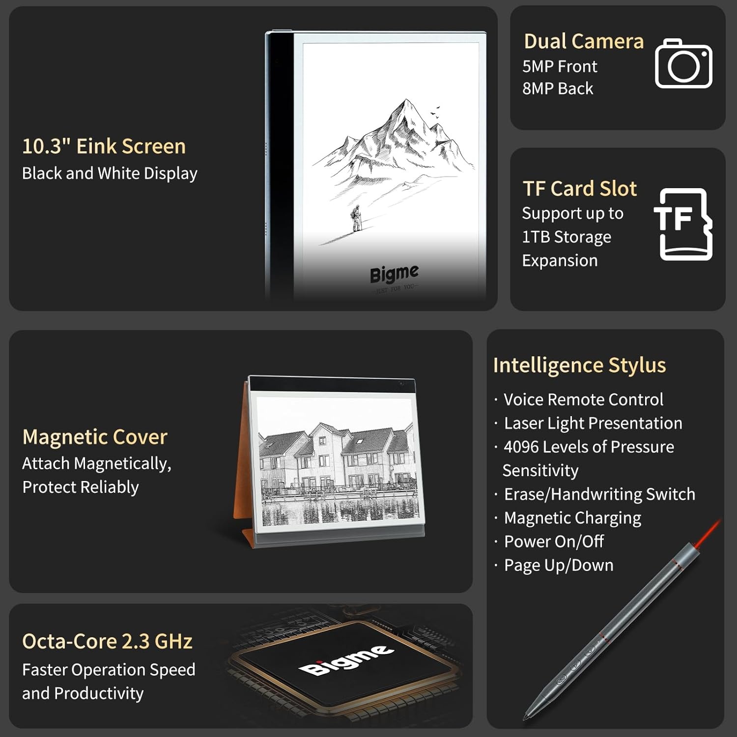 Tablet E-Ink 10,3 cala 4G 64GB – E-Ink Tablet Reader recenzja i cena