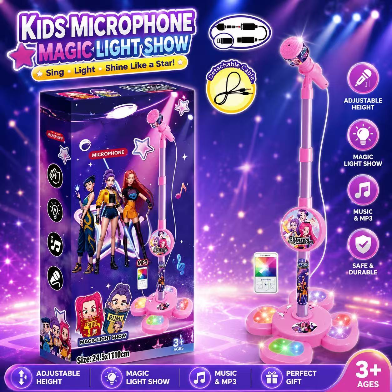 Mikrofon do karaoke ze stojaki – Portable Translator Device recenzja i cena